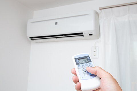 各戸エアコン1台付帯