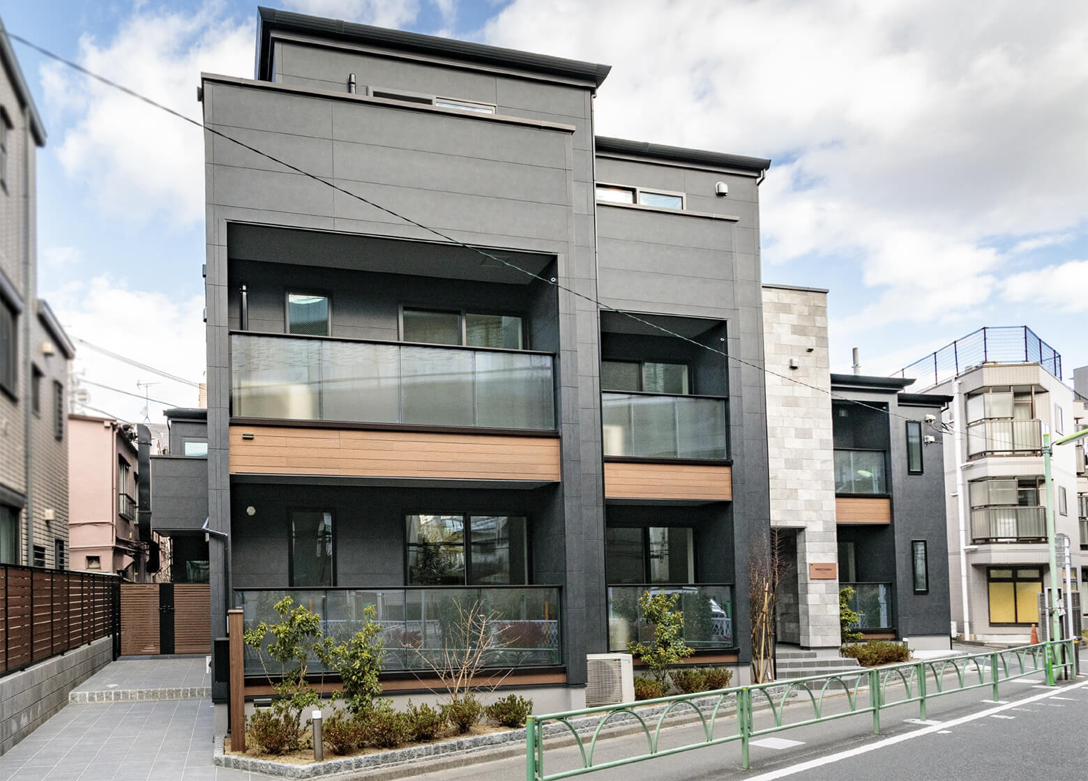 MOCXION KYODO 外観（新築木造賃貸マンション／経堂駅徒歩5分）