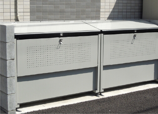 敷地内ごみ置き場