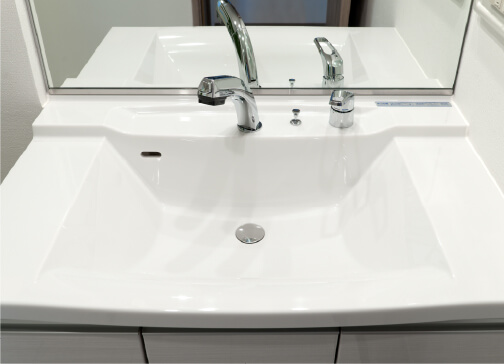 洗髪洗面化粧台