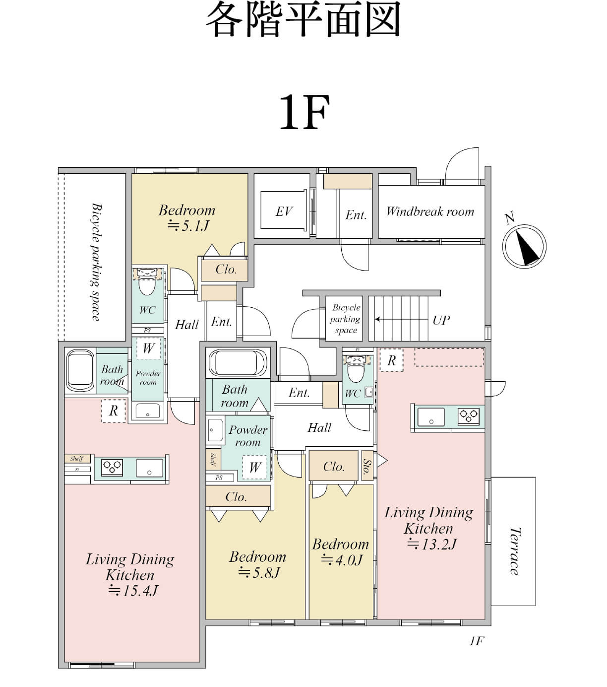 MOCXION目黒平町 敷地配置図
