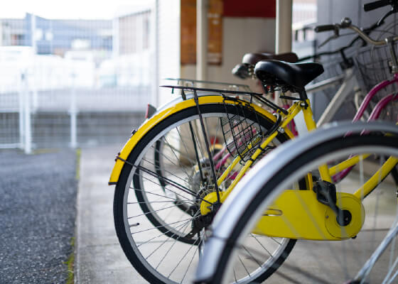 屋根付き駐輪場