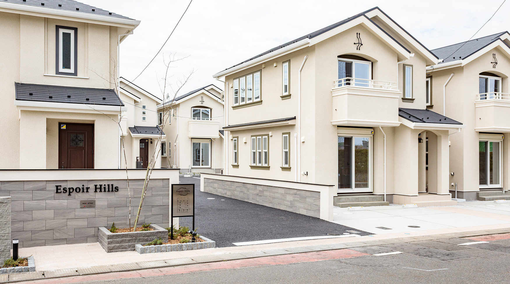 Espoir Hills 戸建住宅外観（広さと独立性を備えたファミリー向け賃貸）