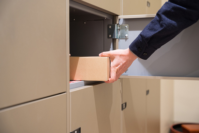 宅配ボックス（不在時でも荷物受け取り可能な便利設備）