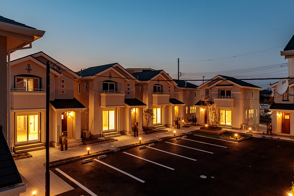 Espoir Hills 外観・街並み写真（三郷中央の戸建賃貸住宅）