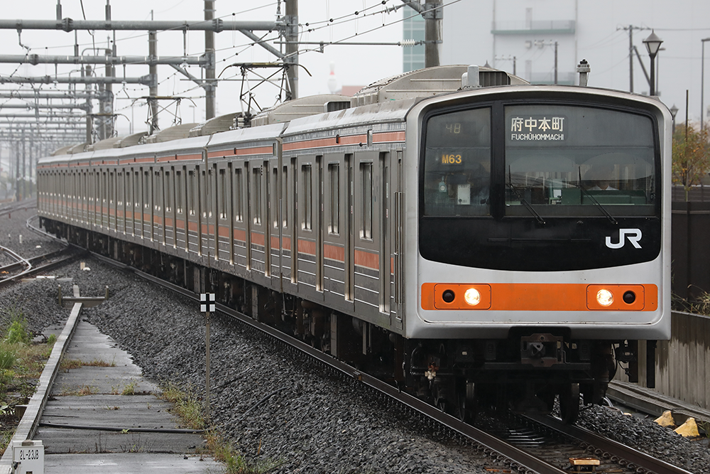 JR武蔵野線の電車（吉川駅・吉川美南駅の2駅利用可能）